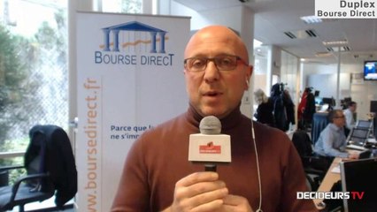 05/02/14 : Les Experts de Bourse Direct dans l'émission "Duplex Bourse" sur Décideurs TV