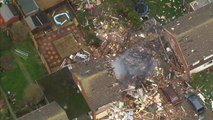 Houses destroyed by explosion in Clacton