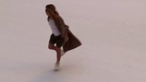 Olympic skater Tara Lipinski paid homage to 'The Big Lebowski'