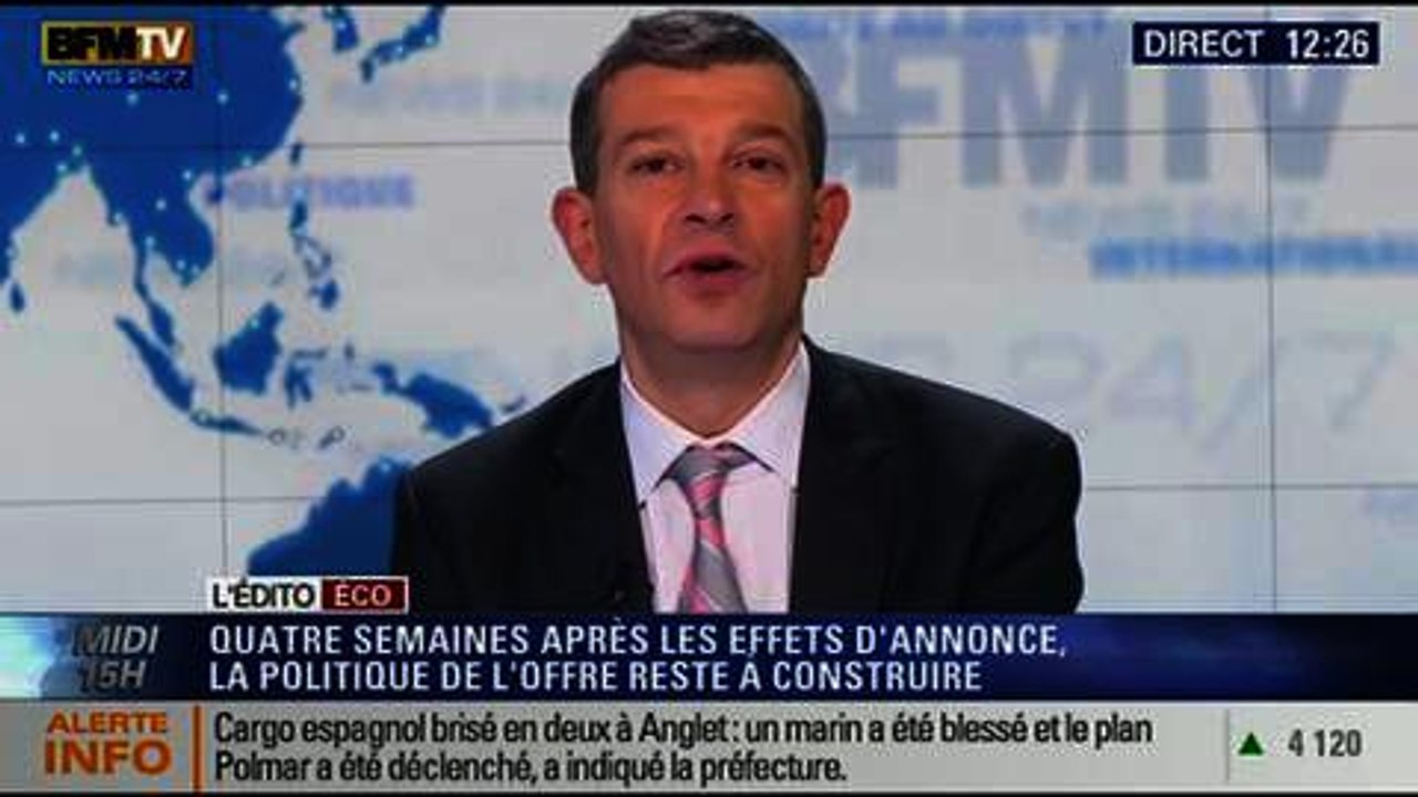 L'Édito éco de Nicolas Doze: François Hollande va-t-il vraiment mettre en œuvre sa politique de l'offre ? - 05/02