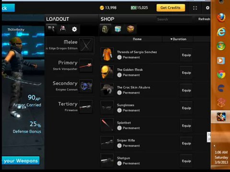 PlayerUp.com - Buy Sell Accounts - Uberstrike Account For Sale(1)