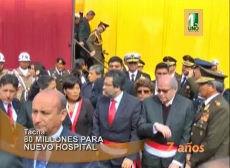 El Presidente del Consejo de Ministros anunció el financiamiento de 80 millones de soles para construir un nuevo hospital.
