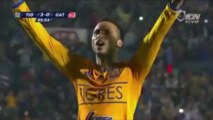 Les beaux débuts d'Emanuel Herrera au Mexique !