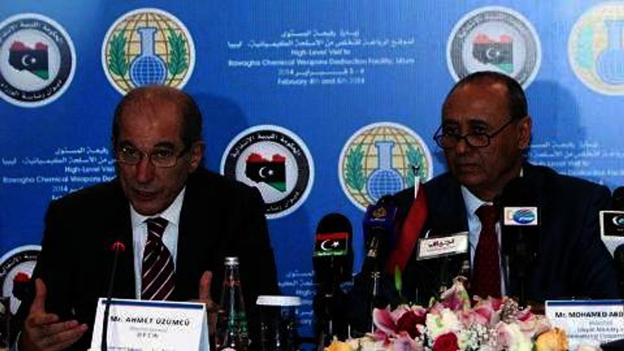 Libya says all chemical weapons destroyed