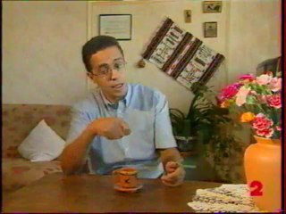 "L'Enfant du peuple ancien" d'Anouar Benmalek au JT d'une châine française le 15 sept 2000