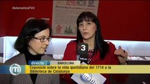TV3 - Els Matins - Exposició sobre la vida quotidiana del 1714, a la Biblioteca de Catalunya