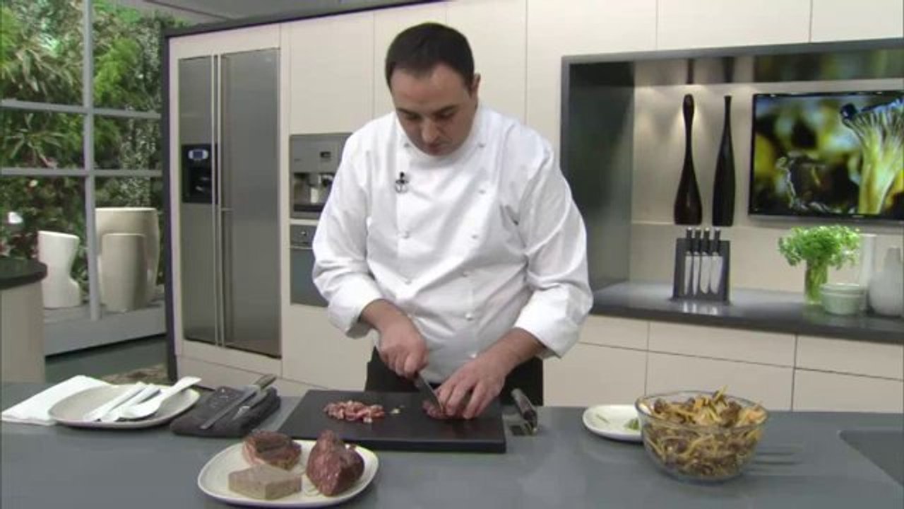 Estofat de bolets amb gambes