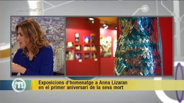 TV3 - Els Matins - Exposicions d'homenatge a Anna Lizaran