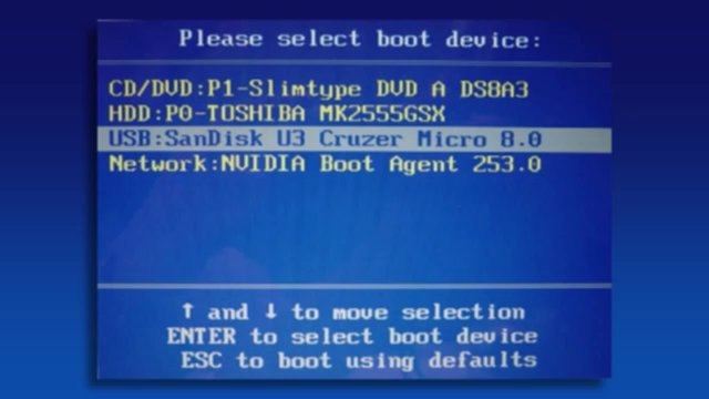 Как установить Windows XP флешки