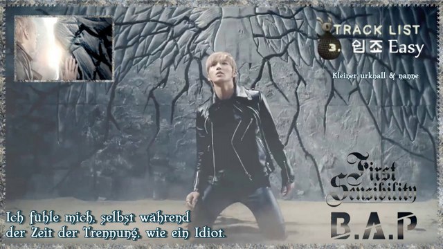 B.A.P - Easy k-pop [german sub] (First Sensibility)