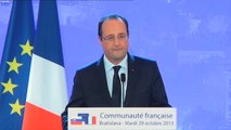 François Hollande annonce la libération des otages d'Arlit