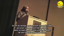 Très bon discours. La vraie libération de la femme. Soumise à Dieu ou à la pression de la société .Yasmin Mogahed