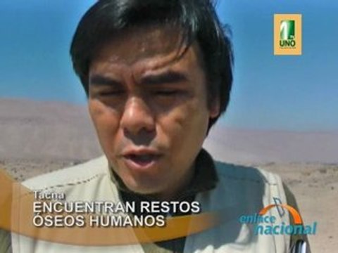 Encontraron en Tacna gran cantidad de restos óseos que corresponderían a alguna cultura pre inca.