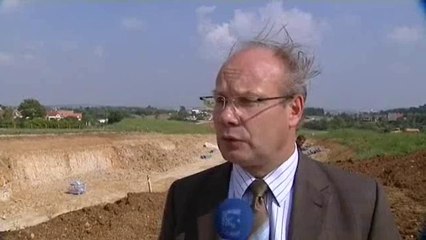 Dijon : les quatre co-financeurs visitent le chantier de la Lino (2009)