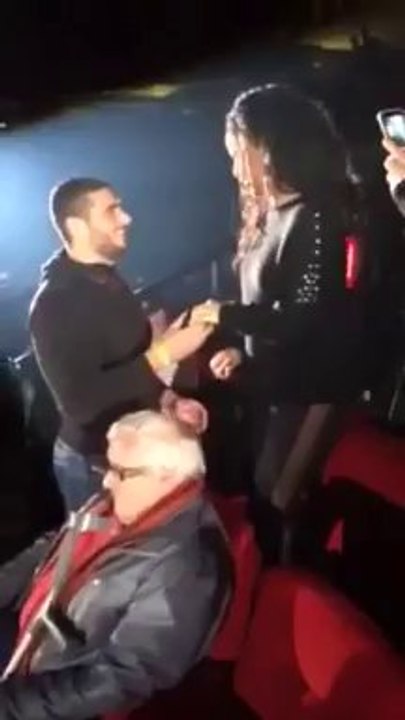 Demande en mariage au Spiroudôme