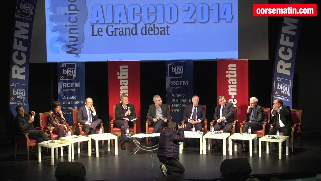 Municipales à Ajaccio: le grand débat 1/3