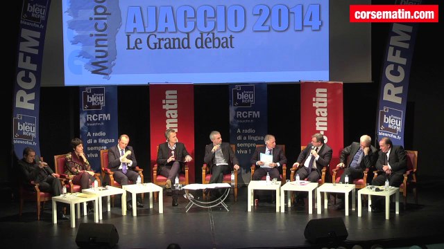 Municipales à Ajaccio: le grand débat 2/3