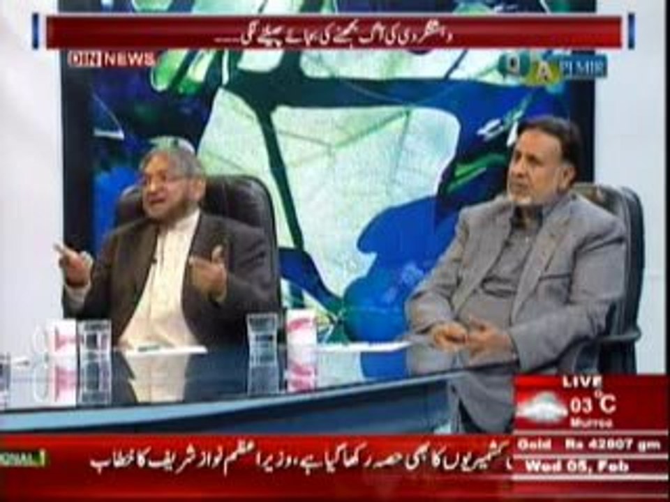 Q & A with PJ Mir (Kya Dehshatgardo Se Muzakrat Kamyab Ho Ge ?? ) 5th February 2014 Part-2