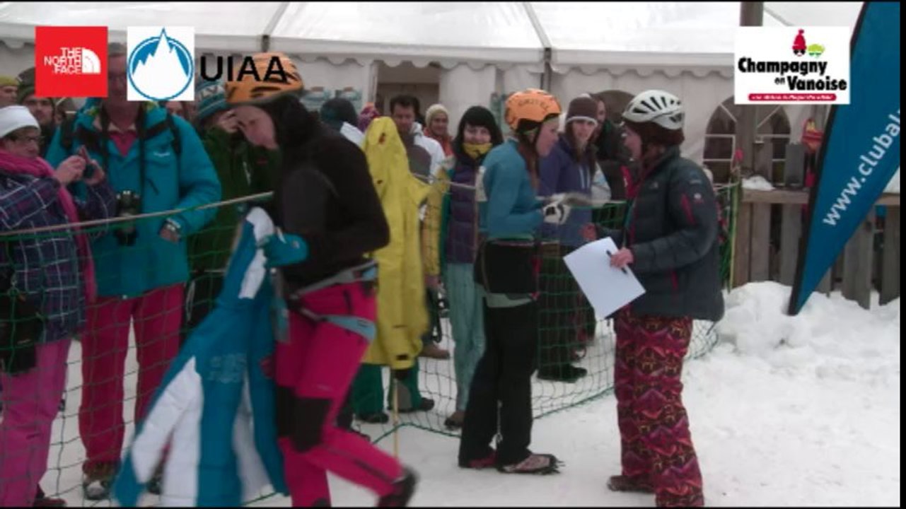 Ice climbing world cup Champagny - Final Speed