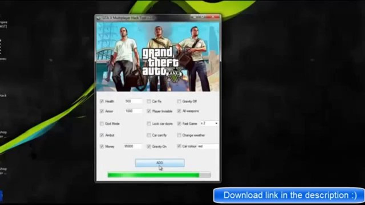 Grand Theft Auto V Hack Tool