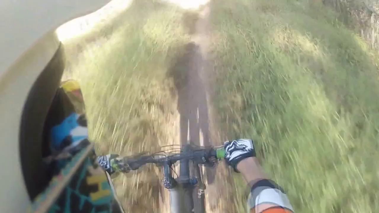 Mountain Bike Downhill Crash   GoPro HDHero2