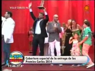LOS PREMIOS CARLOS DE MANSIÓN IMPOSIBLE en el Show de la Mañana - 05 de Febrero