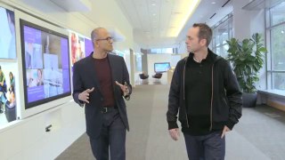 Satya Nadella- His first interview as CEO of Microsoft