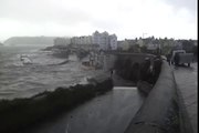 Huge Waves Batter UK South Coast