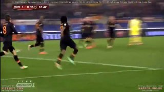 AS Roma vs Napoli 1-0 (Gervinho Goal)