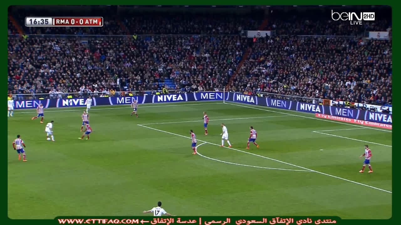 هدف ريال مدريد الاول على أتلتيكو مدريد -كأس ملك أسبانيا