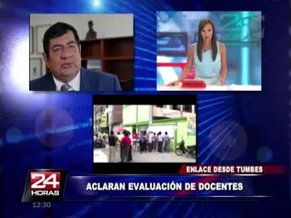 Tumbes: aclaran cuál fue el error en calificación de exámenes de contratación