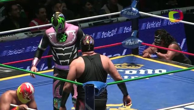 Fuego, Guerrero Maya Jr., Sagrado vs Boby Zavala, Shigeo Okumura, Virus