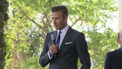 MLS - Beckham, propietario de una franquicia en Miami