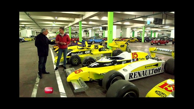 Anciennes : la collection du Patrimoine de Renault à Flins (Emission Turbo du 02/02/2014)
