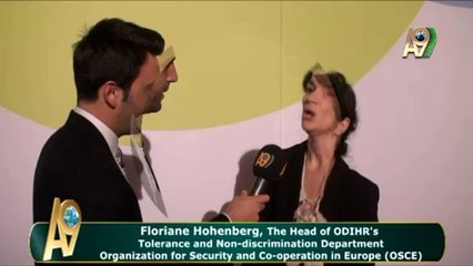 Floriane Hohenberg, The Head of ODIHR’s Tolerance and Non-discrimination Department Organization for Security and Cooperation in Europe (OSCE)