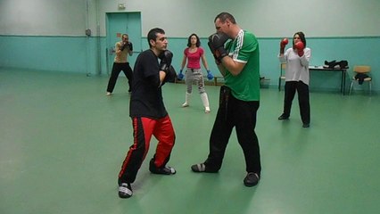 Cours de Full Contact le 05/02/2014 : Morgan et Benoît