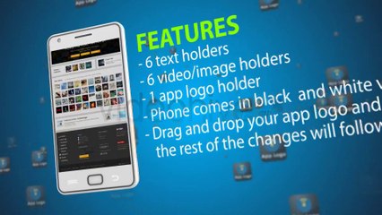 Galaxy App Promotion - After Effects Template