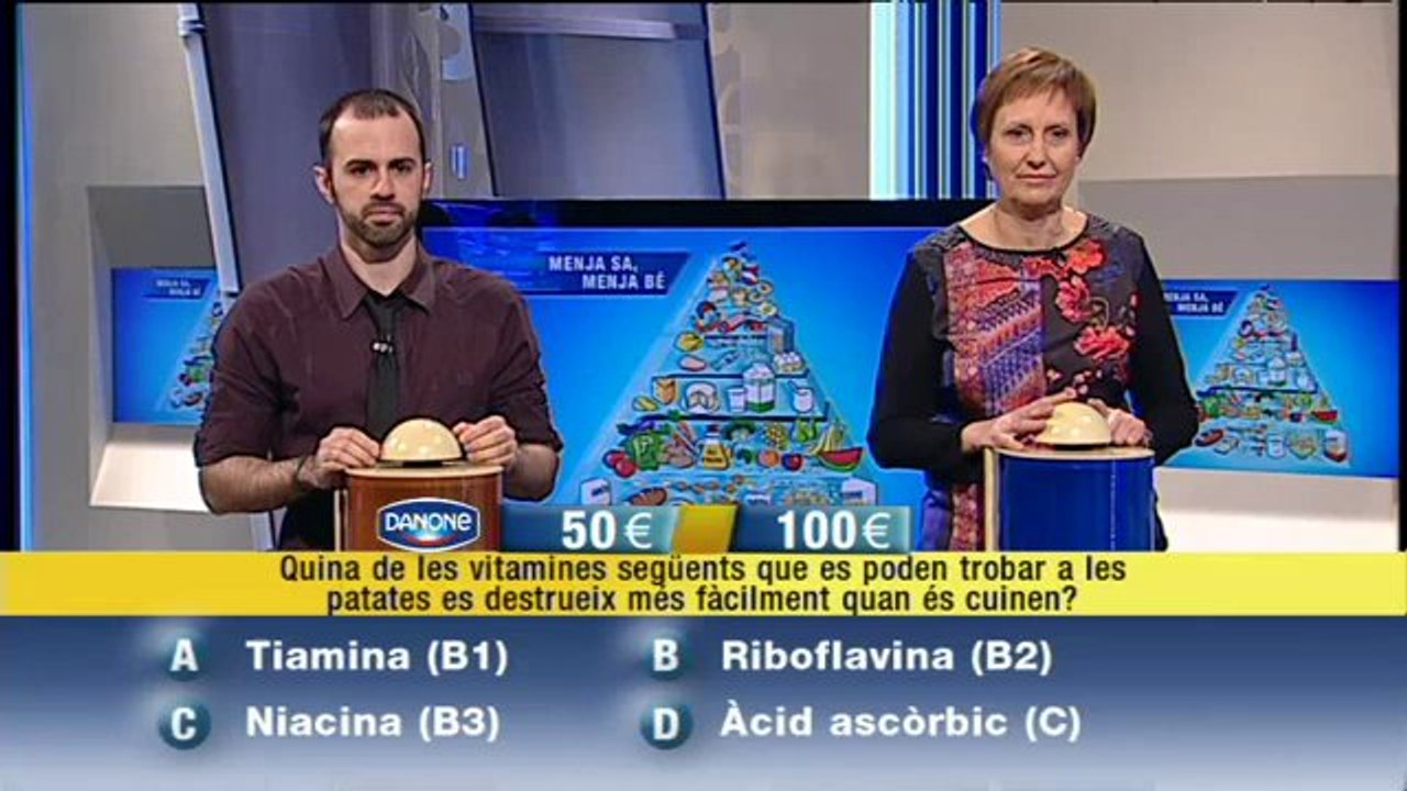 TV3 - Els Matins - Concurs "Menja sa, menja bé" (07/02/14)