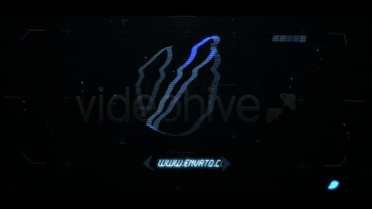 Simple Futuristic Logo - After Effects Template