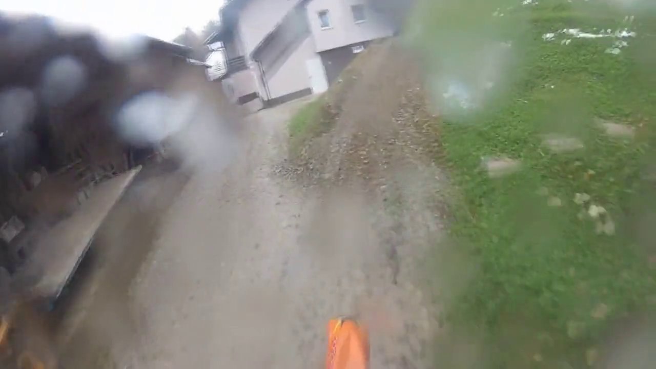 KTM SX 125  Crash
