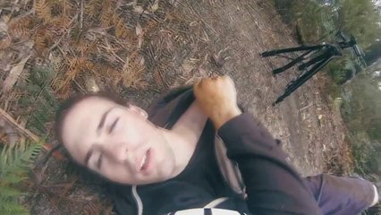 Painful Mountain Bike CRASH - GoPro HERO 3