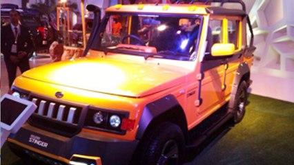 Mahindra Bolero Stinger @ 12th Auto Expo 2014