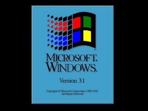 Microsoft Windows Version 3.1 Startup Sounds