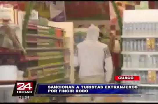 Cusco: tres turistas recibieron ejemplar sanción tras denunciar falso robo