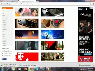 Photofacefun tutorial in urdu part 5-Photo crop,Risize,Covers