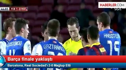 Barcelona, Real Sociedad'ı 2-0 Mağlup Etti