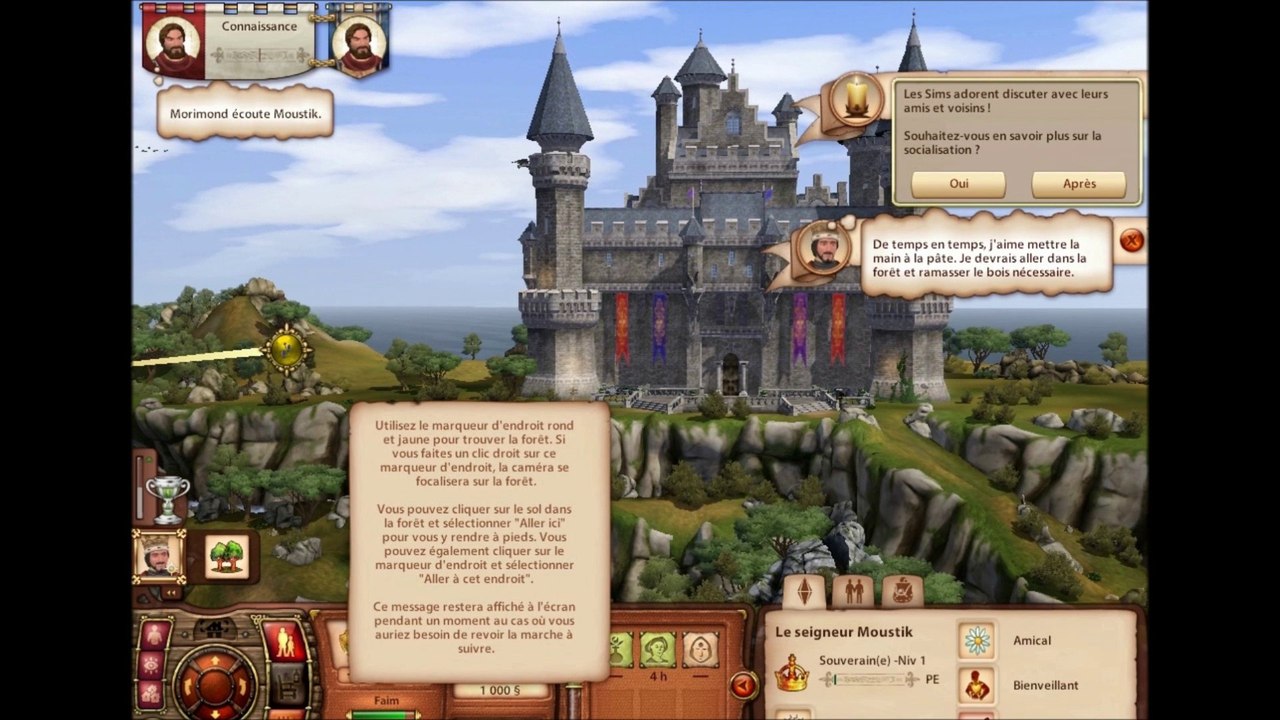 let's play sims médieval : je suis le roi