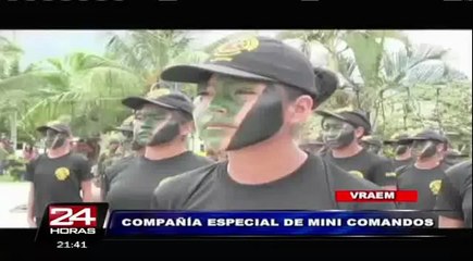 Ejército clausuró entrenamiento de niños 'Mini Lince' en el Vraem