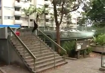 Amazing Scooter stunt... FAIL!