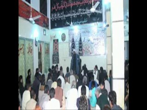 Allama Abid Qambary Majlis 07 Muharram, at Mumtazabad, Multan